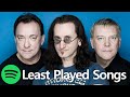 Rush | 25 LEAST Played Songs on Spotify