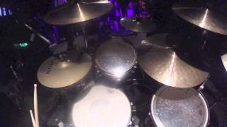 LICH KING - Brian Westbrook live drum cam - Wage Slave and ED-209