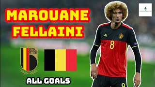 Marouane Fellaini | All 18 Goals for Belgium