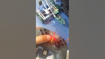 Vex robot is program by Remote control.