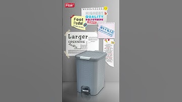 Pedal Dustbin | Flair Houseware