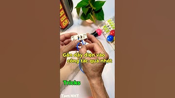 Hướng dẫn cách lắp dây điện vào công tắc treo dây #Shorts #tricks