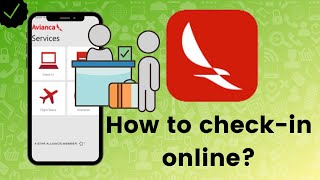 How to check-in online in Avianca?