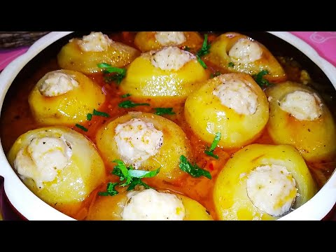 Картошка Фаршированная.Невероятная Вкуснятина