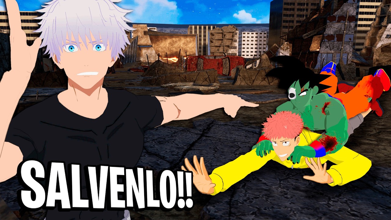 ITADORI y GOJO SOBREVIVEN al FIN del MUNDO! | Jujutsu Kaisen VR