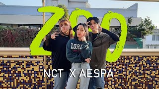 NCT X AESPA - ZOO Dance Cover [Challenge] + Bloopers by Aish