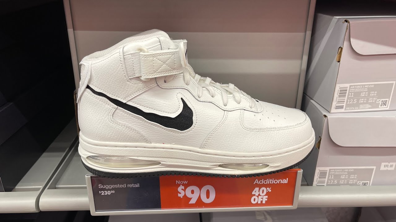 Nike Air Force 1 Mid Evo (Summit White/Black/Sail) - Style Code 