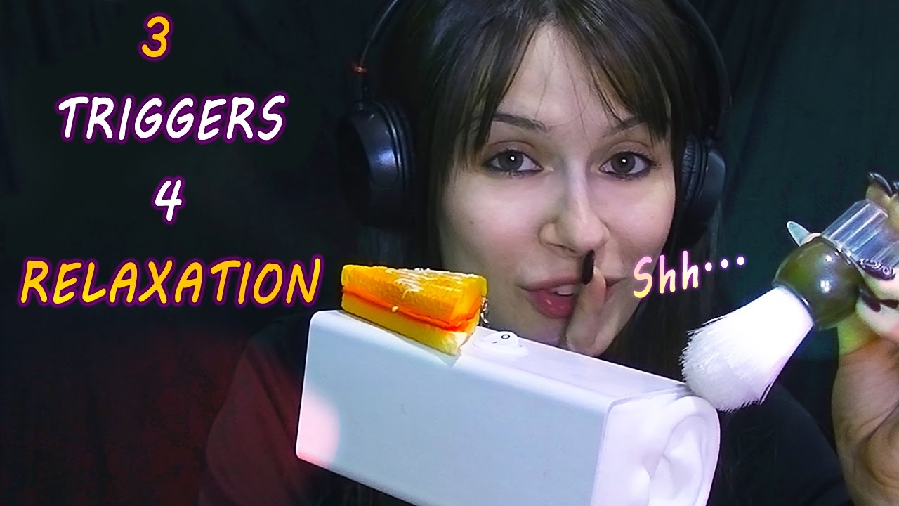 ASMR 3 TRIGGERS SUPER RILASSANTI PROVALI TUTTI! YouTube