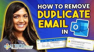 LI Tech Tech Tip: How To Remove Duplicate Emails In Microsoft Outlook!