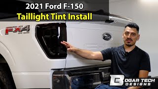 2021 Ford F150 Taillight Tint Installation