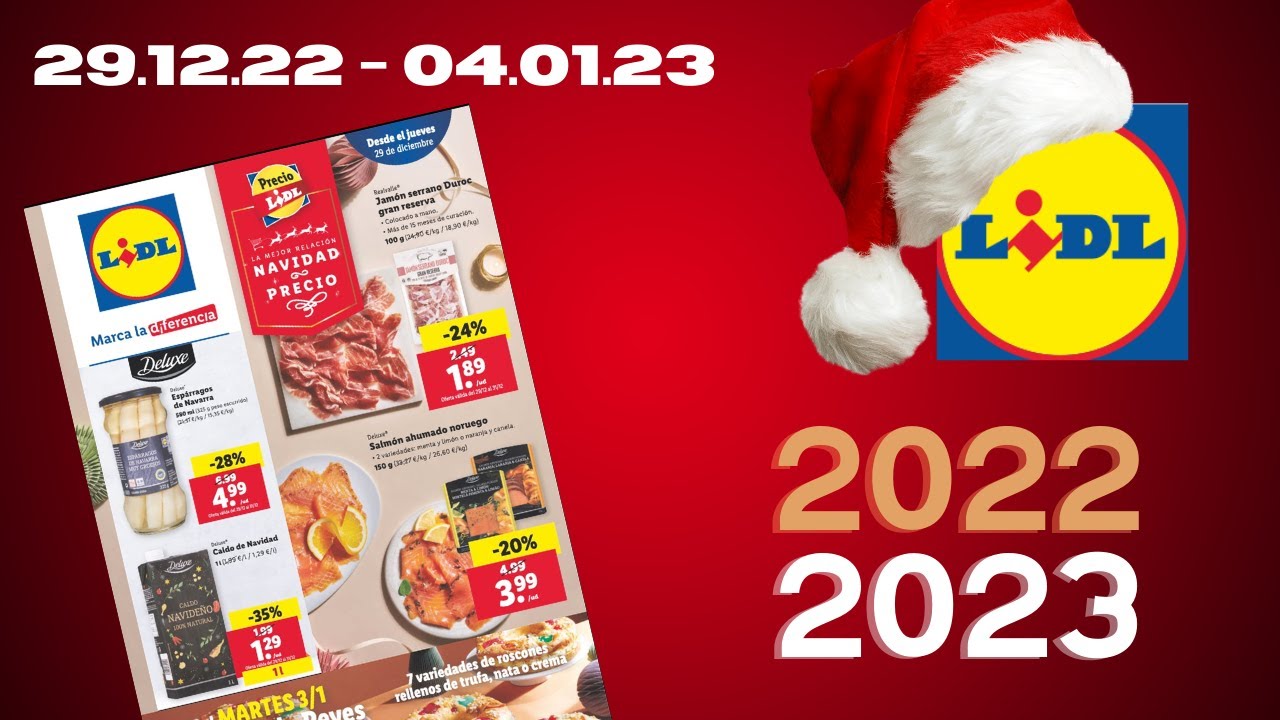 🔥 PRÓXIMA SEMANA* Ofertas Follleto LIDL del 29/12/22 04/01/23 🔥 - YouTube