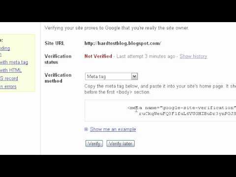 How To Submit Blog Sitemap to Google with Google Webmaster Tools