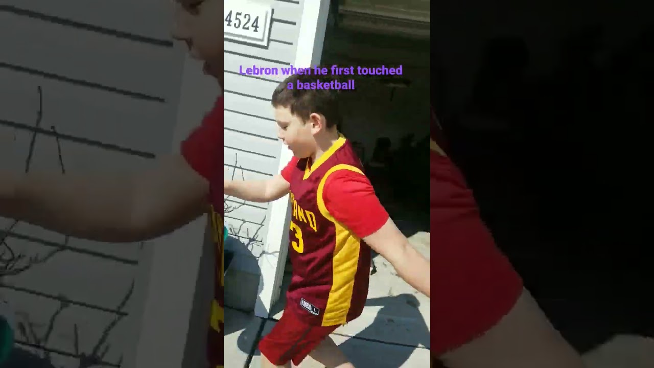 lebron as a kid player @JurassicTiger_86