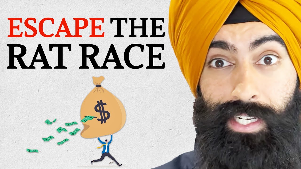 Escape The Rat Race: WATCH THESE 57 Minutes If You Want To Be A MILLIONAIRE | Jaspreet Singh