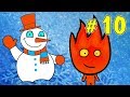 ПРИКЛЮЧЕНИЯ ОГОНЬ и ВОДА в ледяном храме #1. Развлекательное видео для детей на Игрули TV