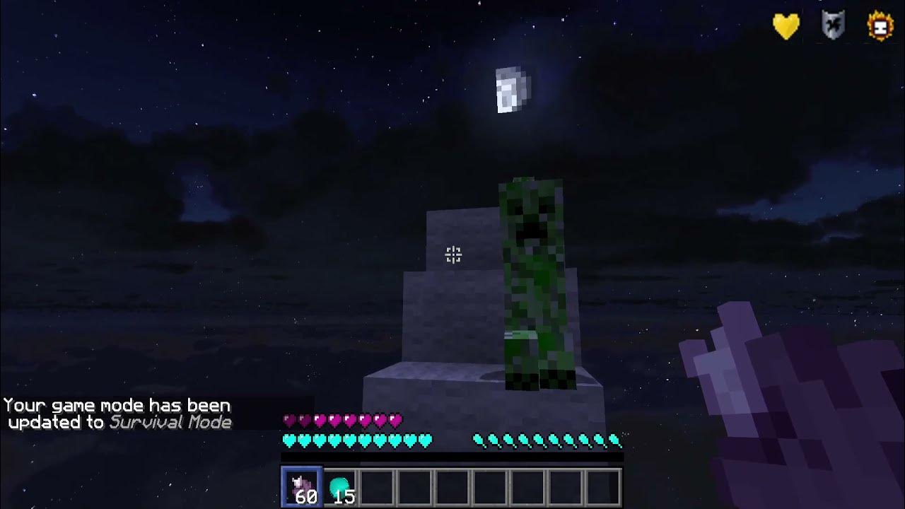 Running away from the creepers in minecraft YouTube