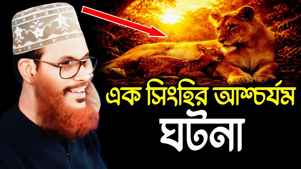 এক সিংহির আশ্চর্য ঘটনা লেকচার | দেলাওয়ার হোসাইন সাঈদী Delwar Hossain Sayeedi Tafsir