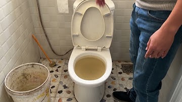 Thông tắc bồn cầu nhanh nhất, Cách thông bồn cầu bị tắc trong 5 giây đơn giản và hiệu quả