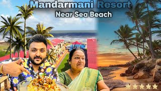 Our Budget Stay at ADB Kanvas Mandarmoni with Delicious food || Best room with sea view & pool