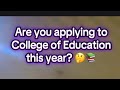 APPLYING TO COLLEGES OF EDUCATION GHANA ; DON'T MISS THIS