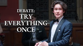 Trying everything once can lead to trouble according to Louis Wilson 2/6 by OxfordUnion 7,114 views 2 weeks ago 7 minutes, 41 seconds