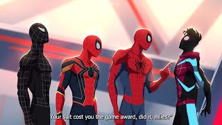 Andrew Garfield and Tom Holland and Bully maguire Reacts To Miles New Suits