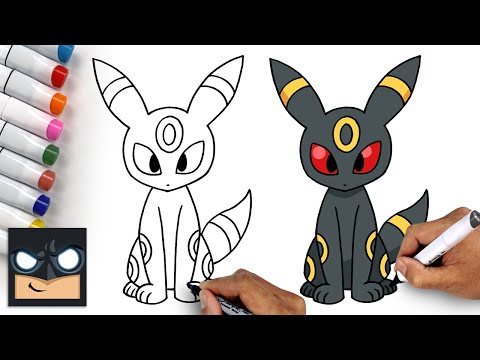 How To Draw Pokemon  Umbreon