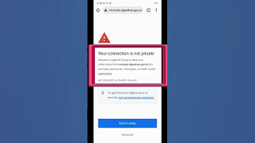 Your Connection Is Not Private Google Chrome Problem Solved 