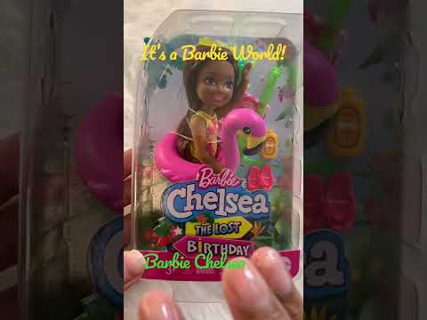 Barbie Chelsea: The Lost Birthday #asmr #unboxing#short #barbie #mattel