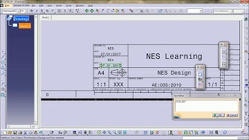 CATIA V5/V6 tutorial | Lesson 04  How to draw title block