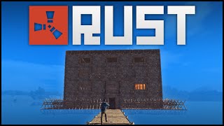 Rust Multiplayer Gameplay Part 2 - New Update, PvP, Base Raiding & Building a Big Secure Base!