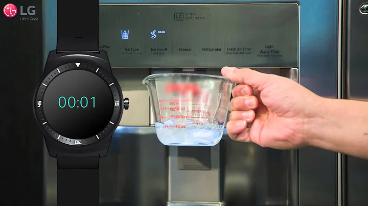 LG Refrigerator-Slow Dispensing Water and Low Ice Production