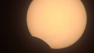 Partial Solar Eclipse - Auckland 10 May 2013