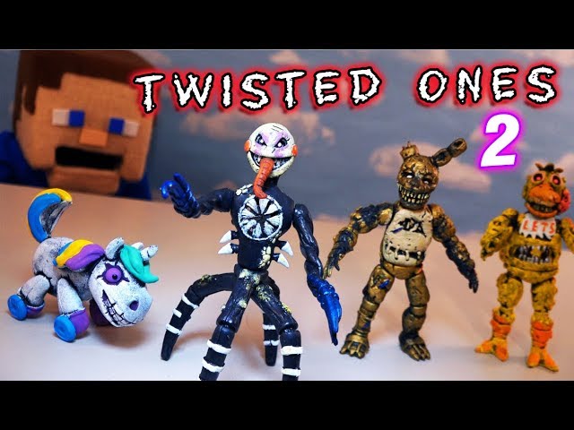 TOY FIGURE MEXICAN BONNY PURPLE FIVE NIGHTS AT FREDDY 'ANIMATRONICS TWISTED