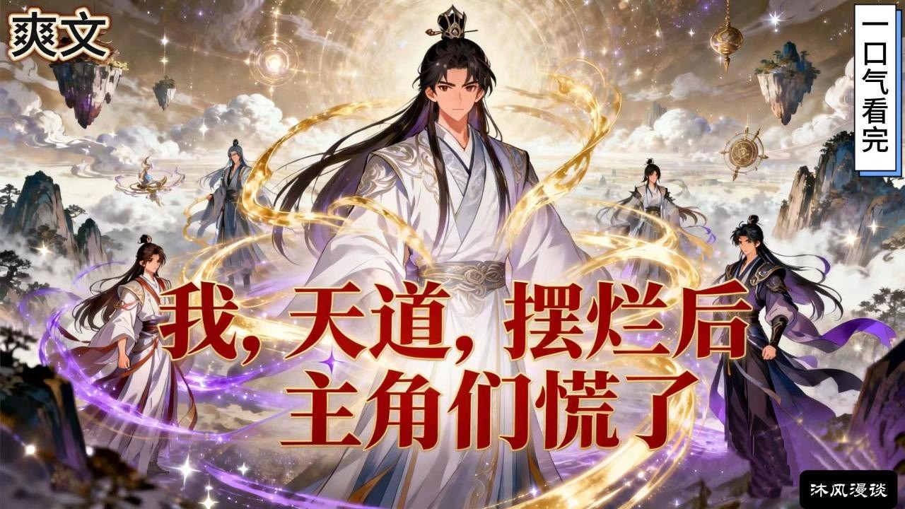 完结《我，天道，摆烂后主角们慌了》天道并非无情法则，而是一个被“创世神协议”束缚了三千纪元的“打工人”，必须按剧本维持世界运转，为主角们提供升级服务……#動漫 #穿越#有声漫画#爽文#玄幻 #无敌