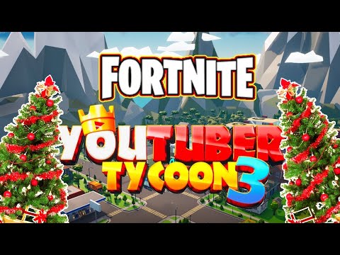 Видео: С НОВЫМ ГОДОМ  YouTuber Tycoon 3 Fortnite