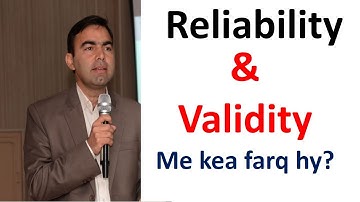 Interesting examples of RELIABILITY and VALIDITY | difference between validity reliability