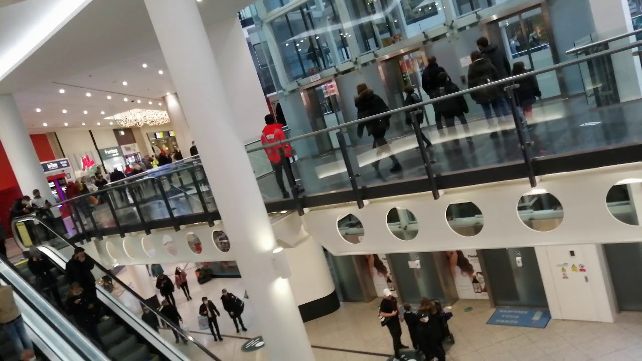 Awesome Fast Glass Thyssenkrupp lifts being REPLACED by GENERIC Rubax Lift @ Manchester Arndale