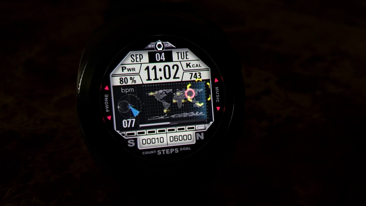 HYPER TECH MILITARY ANIMATED WATCHFACE
