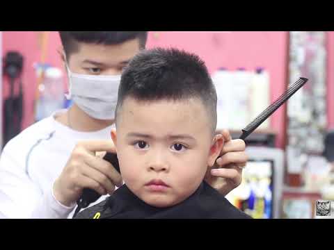 Kiểu tóc ngắn Burr Cut cho trẻ em cực ngầu tại WALL BARBER