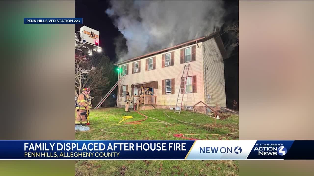 Family displaced, several animals rescued after fire tears through Penn ...
