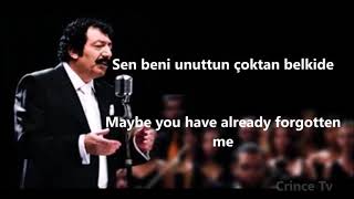 MÜSLÜM GÜRSES - UNUTAMADIM (KAÇ KADEH KIRILDI ) KARAOKE - ONLY BEAT - ENGLİSH TRANSLATİON