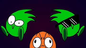 the twin green pests problem - Q*bert animation