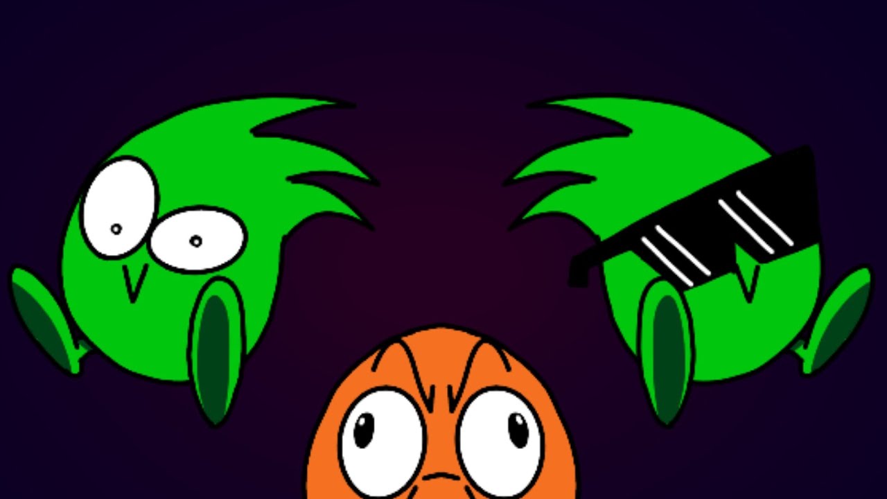 the twin green pests problem - Q*bert animation