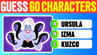 Guess The Character In 3 Seconds | 60 Characters Quiz