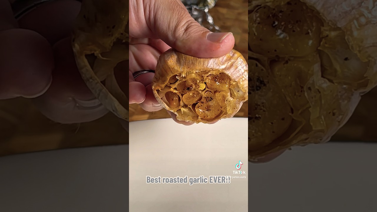 Best roasted garlic EVER!! YouTube