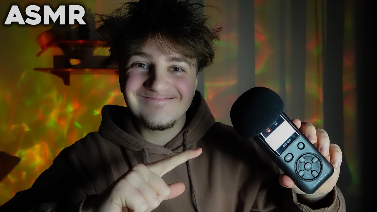 ASMR - AVEC LE TASCAM ( le meilleur micro ??)
