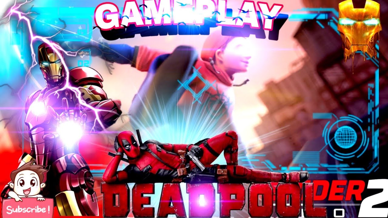 OMG😱🔥 Golden Iron Man 🤖+Deadpool 😈 DESTROYED ALL 💥|| ✨ आयरन मैन को गोल्डन कर दिया🤖🔥Spider Fighter 2🔥