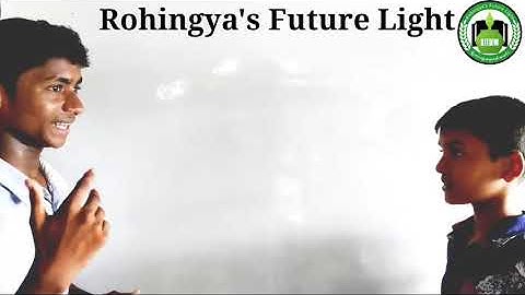 Translate Rohingya to English (Two students practice in the class)