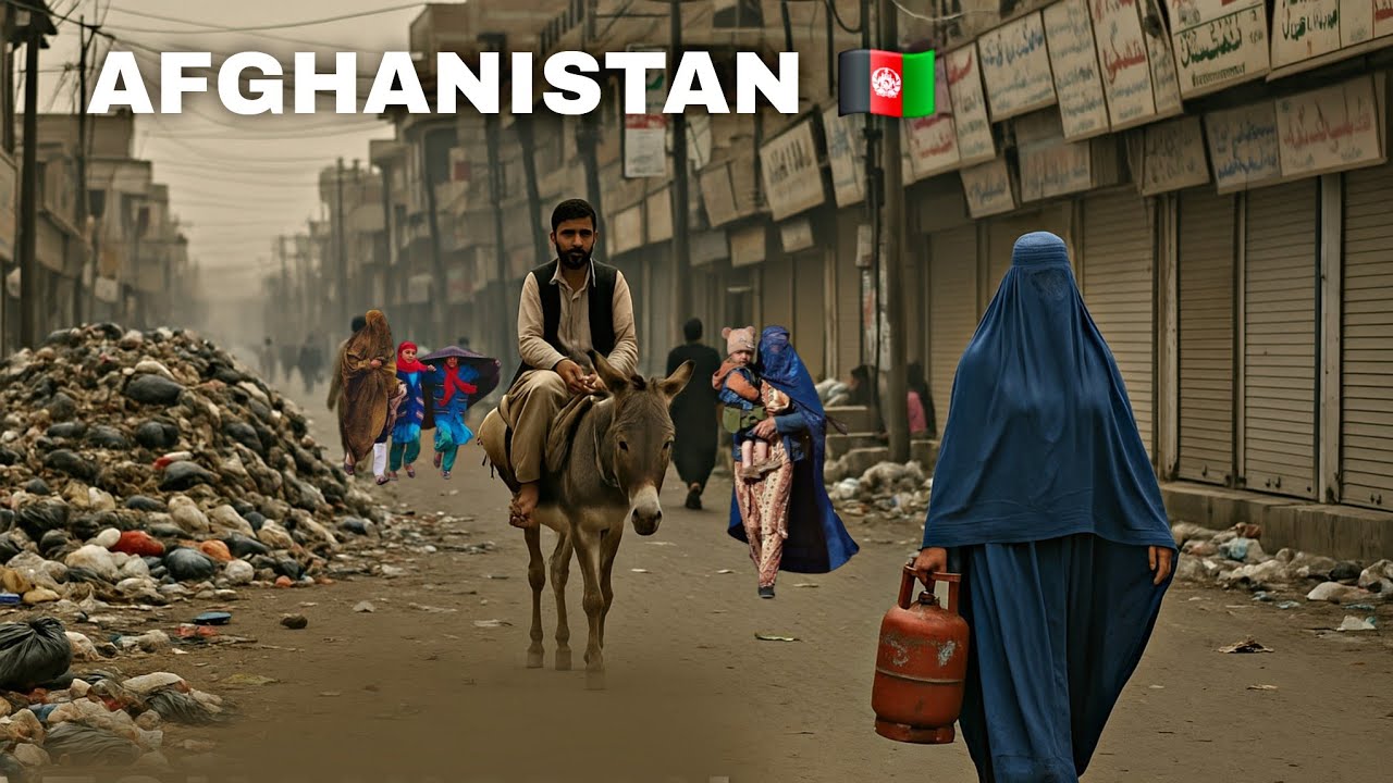 🇦🇫 This is Kabul the Media WON’T Show – Real Streets of Afghanistan 4K Walking Tour
